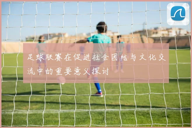 足球联赛在促进社会团结与文化交流中的重要意义探讨