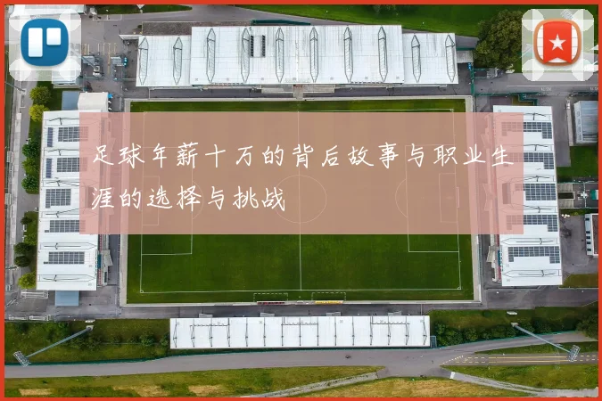 足球年薪十万的背后故事与职业生涯的选择与挑战